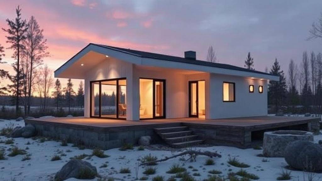Фундамент для модульного дома. Нюансы для северных регионов и вечной мерзлоты Фундамент для модульного дома. Нюансы для северных регионов и вечной мерзлоты